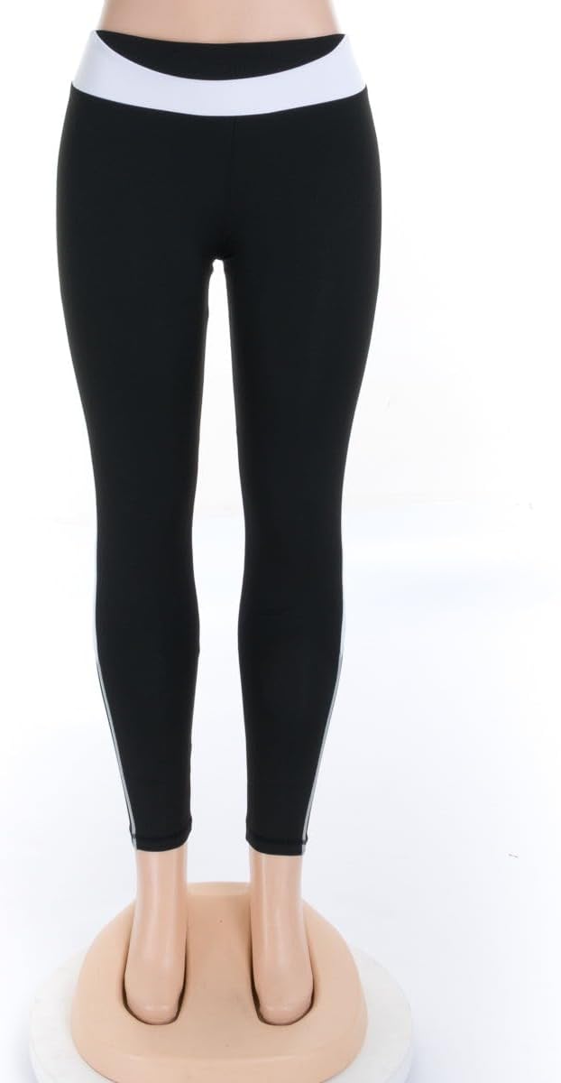 Women's Heart Shaped Pants, Patchwork Printed, High Elasticity Sports Leggings